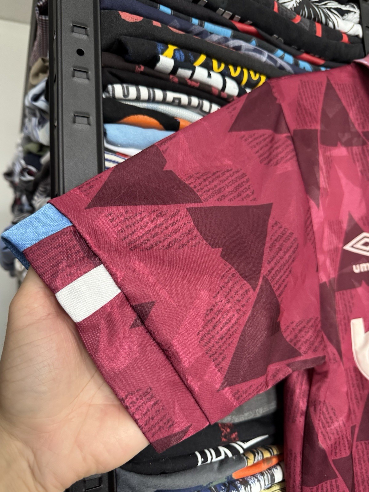 MANCHESTER CITY AWAY FOOTBALL SHIRT Jersey 1990/92 Size L