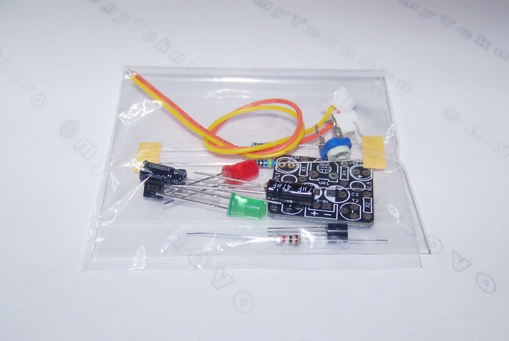 4x mini DUAL LED Flasher KIT Blinker Adjustable BLACK PCB - USA