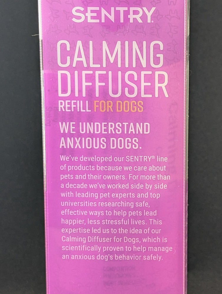 Sentry Calming Diffuser Refill for Dogs 1.5 oz