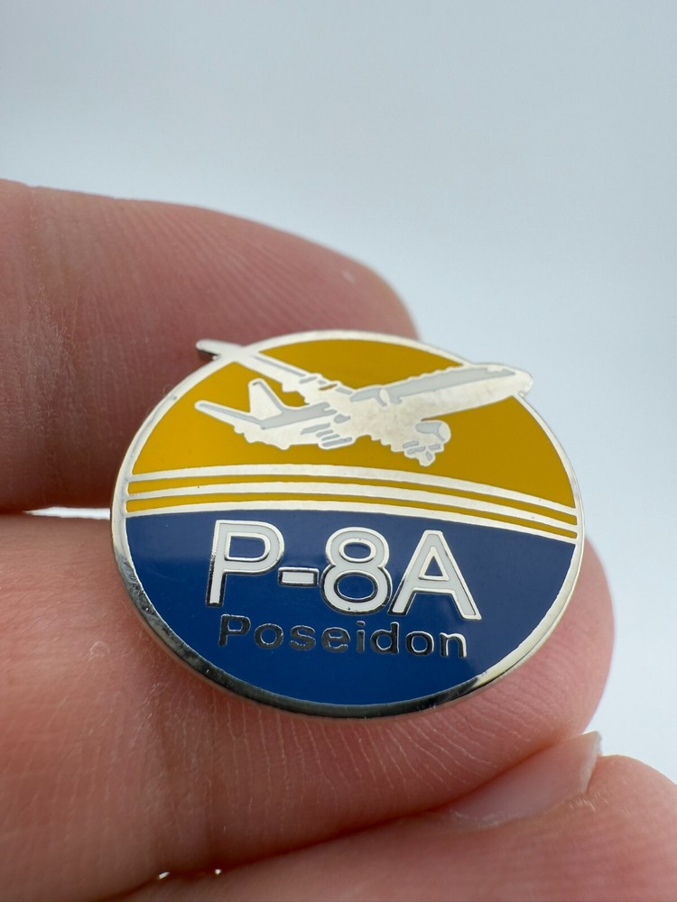 Boeing P-8A Poseidon Lapel Hat Pin