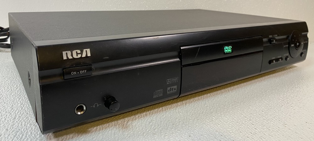 RCA DVD Player Model RC5240P Tested No Remote