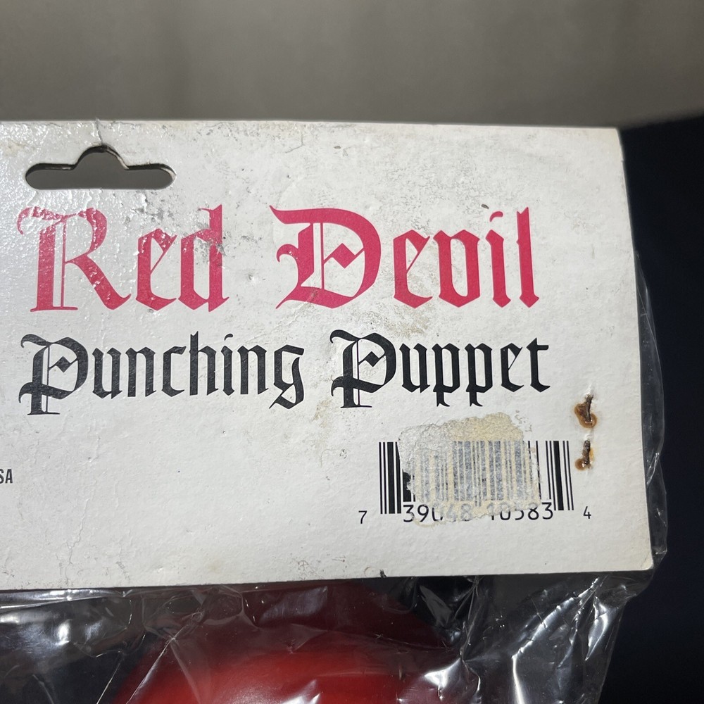 Vintage Rojus Boxing Devil Hand Punching Puppet 2000
