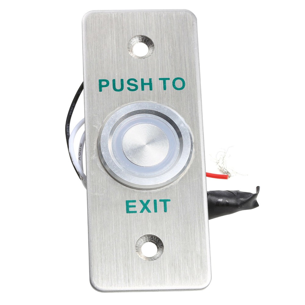 Piezoelectric Exit Button Stainless Steel Home Switch Panel For Access Control