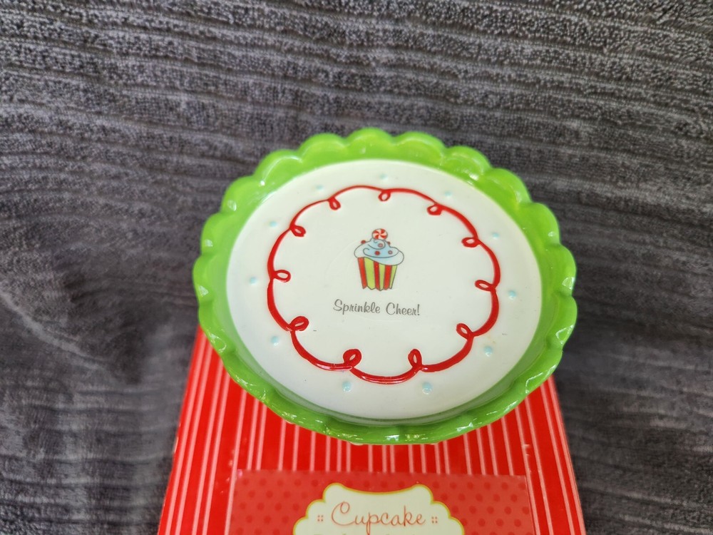 Grasslands Road Ceramic Pedestal Cupcake Server NEW