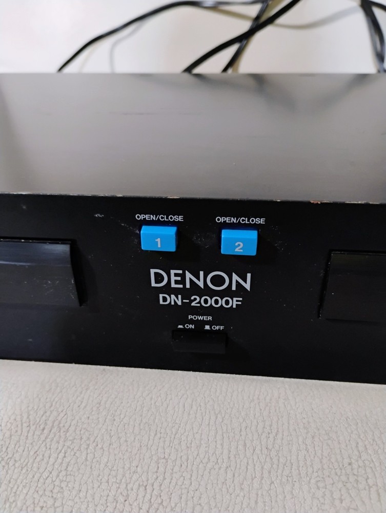 The listing is:(1)Denon DN-2000F MKII Dble CD Player WITHOUT Remote Control Unit