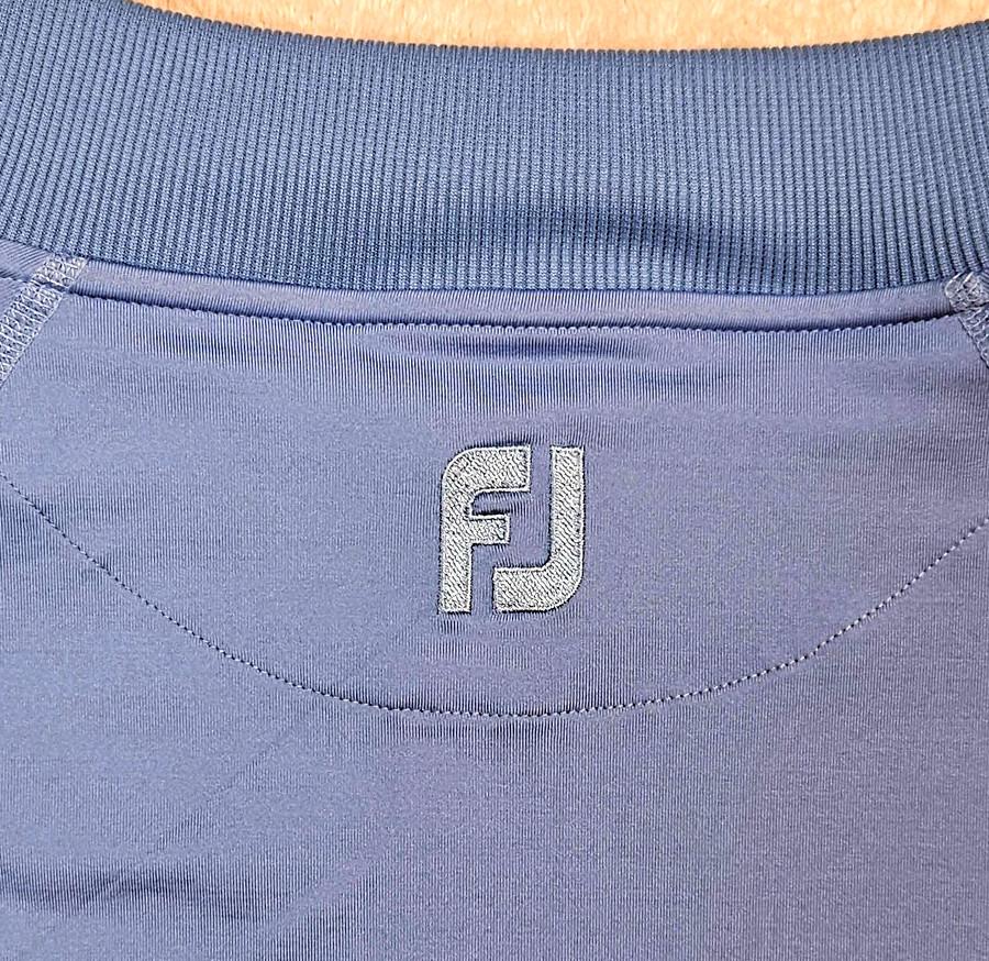 FootJoy 1/4 Zip Pullover Stretch Golf Jacket - Blue - Mens XL