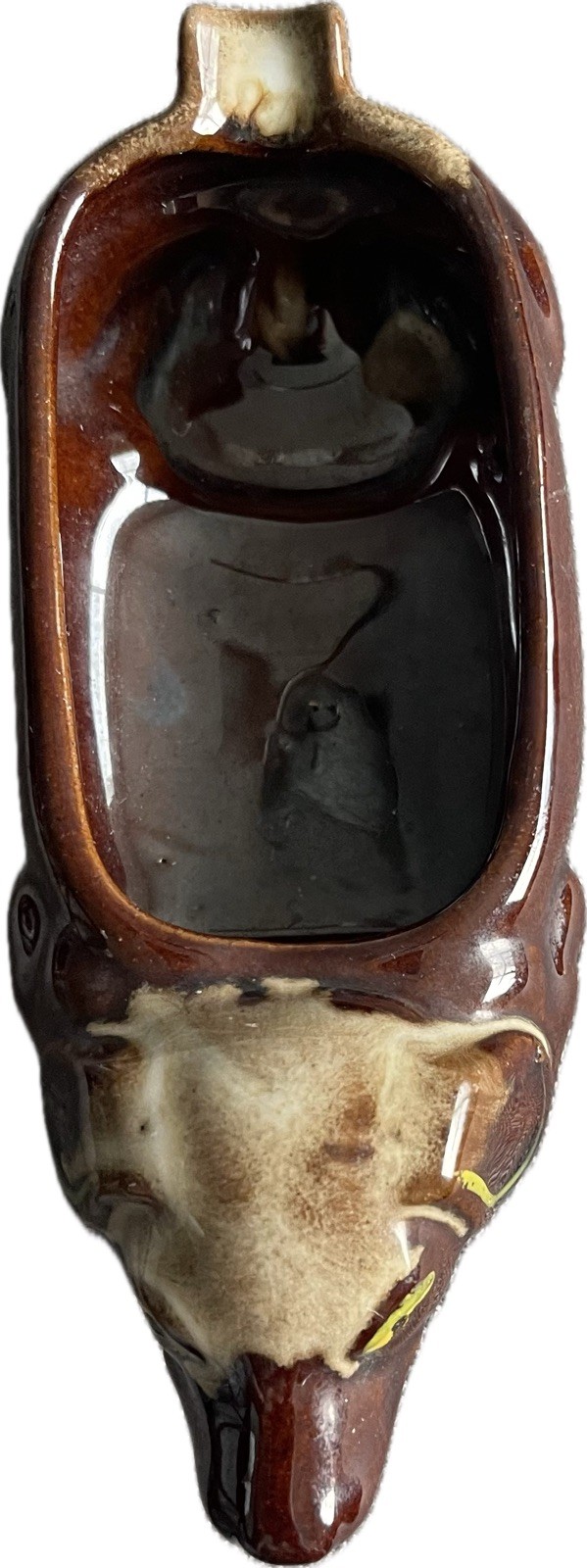 Vintage Nesco Dachshund Dog Ashtray Japan