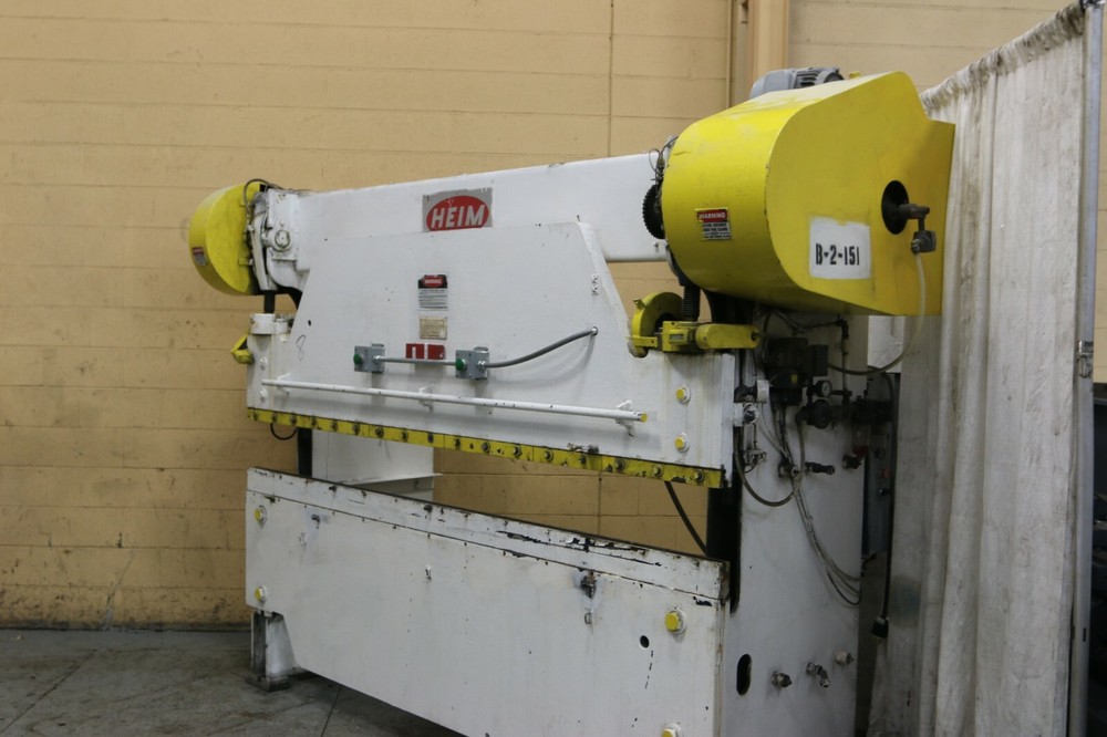 45 TON X 8' HEIM PRESS BRAKE: YODER #68981