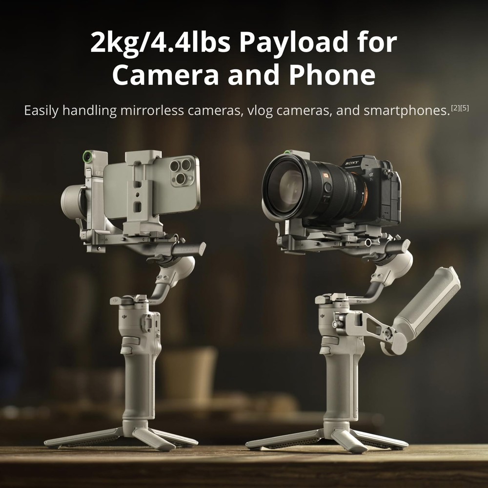 DJI RS4 Mini Combo Camera Gimbal Stabilizer with Intelligent Tracking