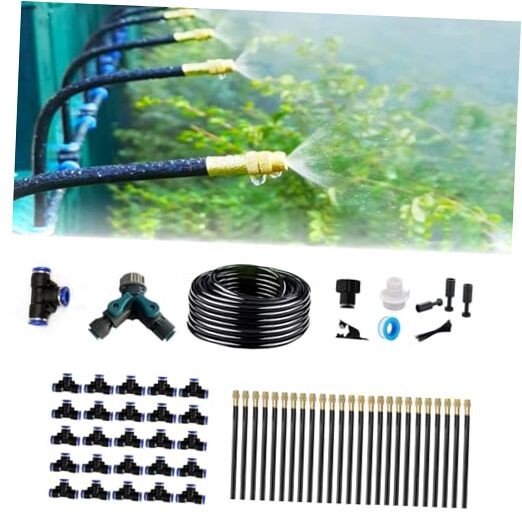 New drip Irrigation kit, Automatic Garden Watering System, Quick 100FT