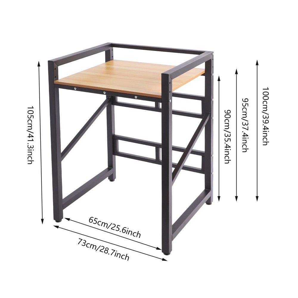 Height Adjustable Washing Machine Stacking Rack For Washer & Dryer Width ＜65cm
