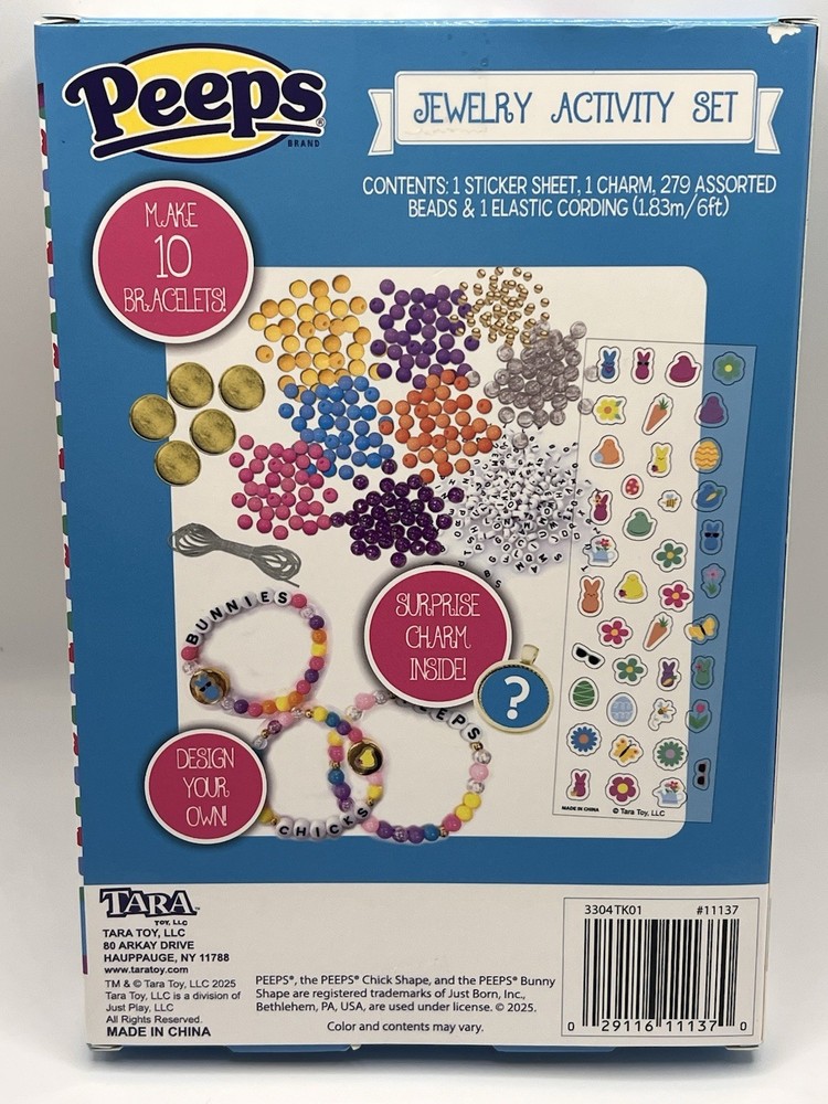 Peeps Bead Jewelry Activity Set