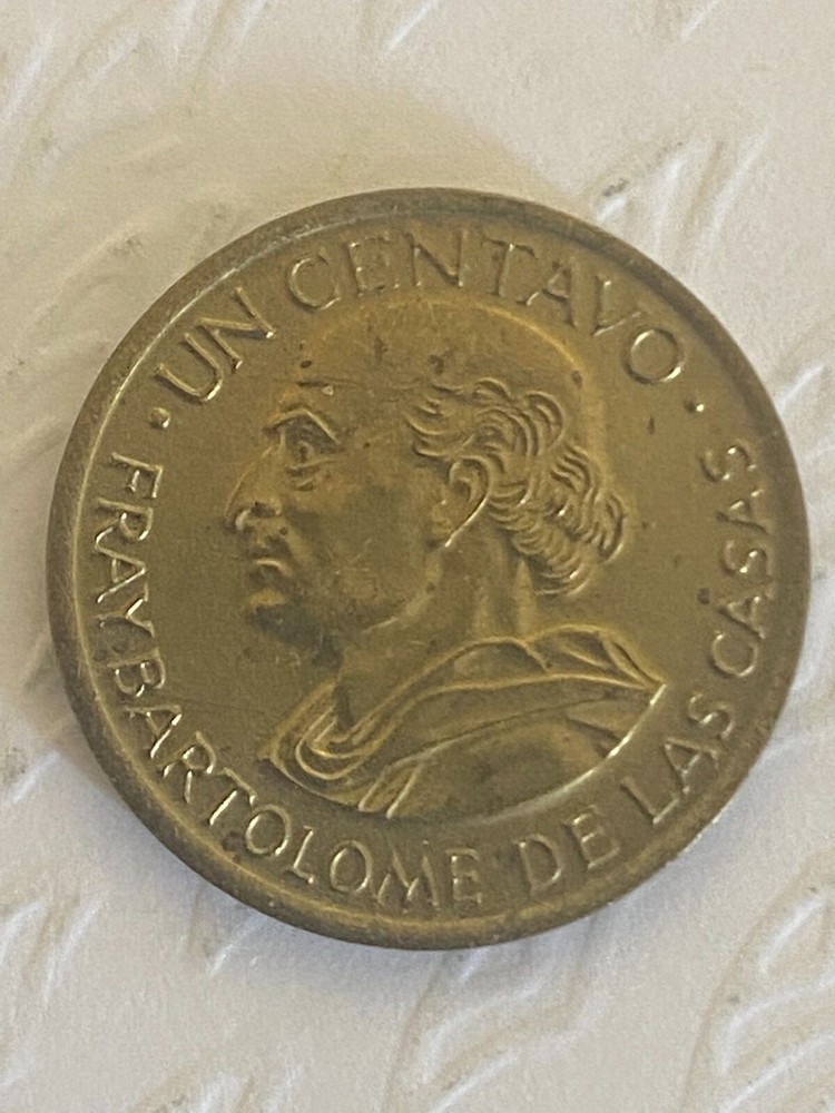 1969 GUATEMALA ONE (1) CENTAVO 