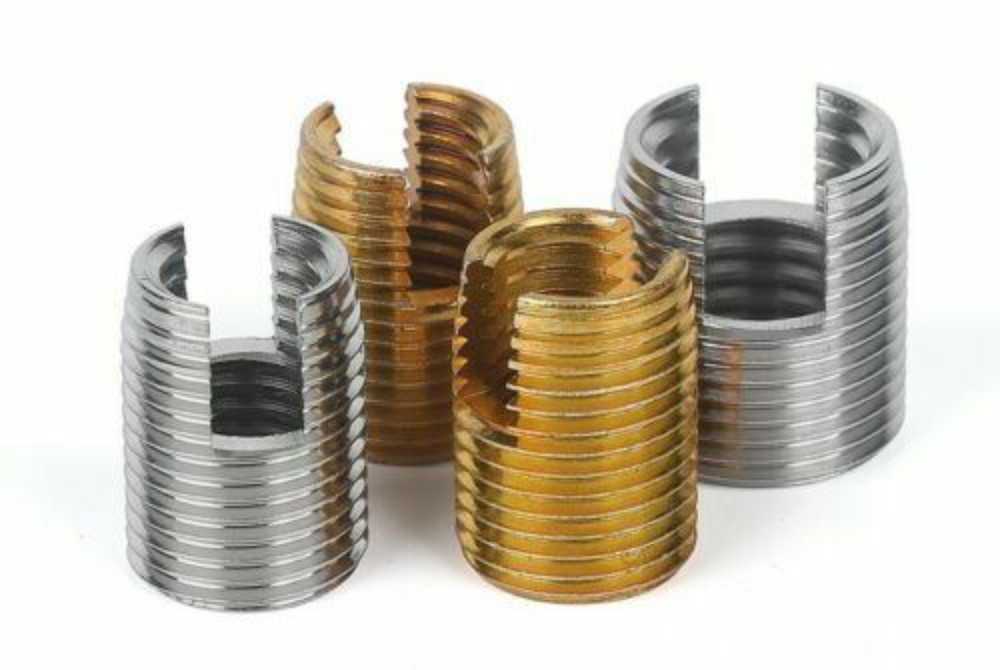 Slotted Self Tapping Threaded Inserts Variations Size M2 M3 M4 M6 M8 M12 M14 M18
