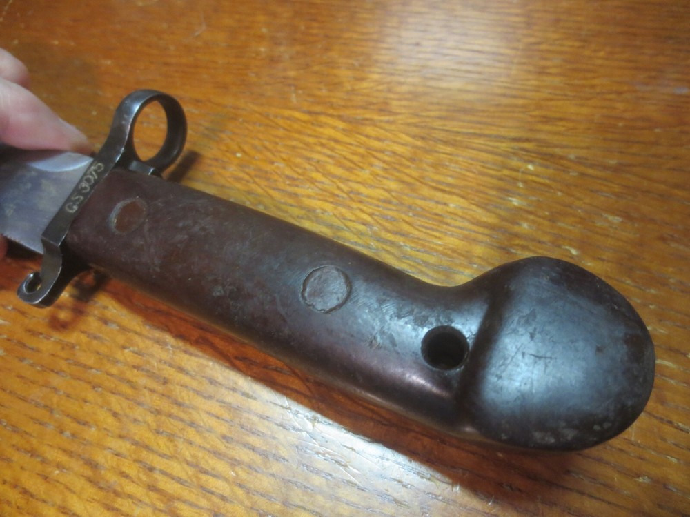 Vtg Bakelite? Handle Bayonet WWII