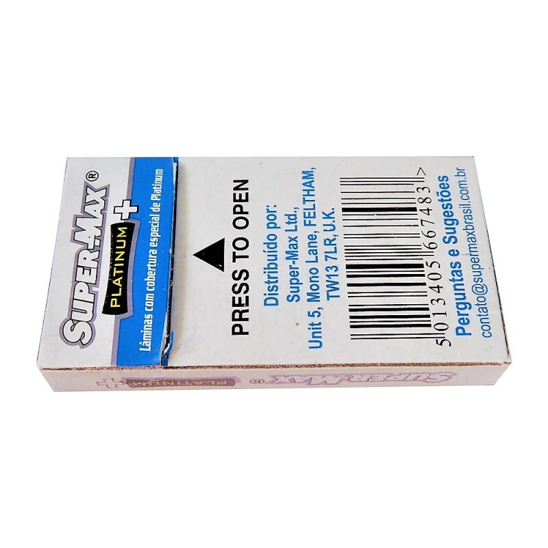 Super-Max Platinum Razor Blades 5 Pack