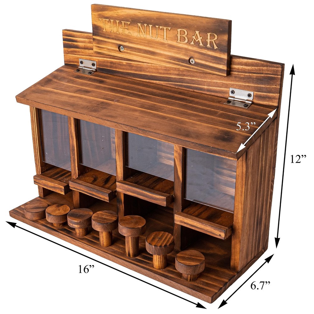 Squirrel Feeder Table Wooden Squirrel Picnic Table Feeder Durable Squirrel Feede