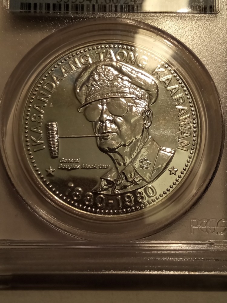 Philippines 25 Piso 1980-FM PCGS MS 66