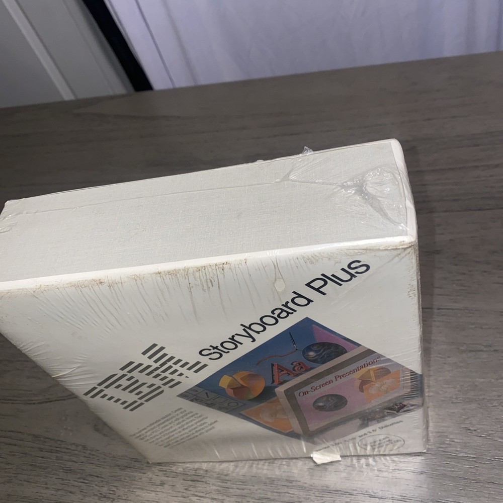 IBM PC Storyboard PLUS Version 2.0 presentation software Brand New!