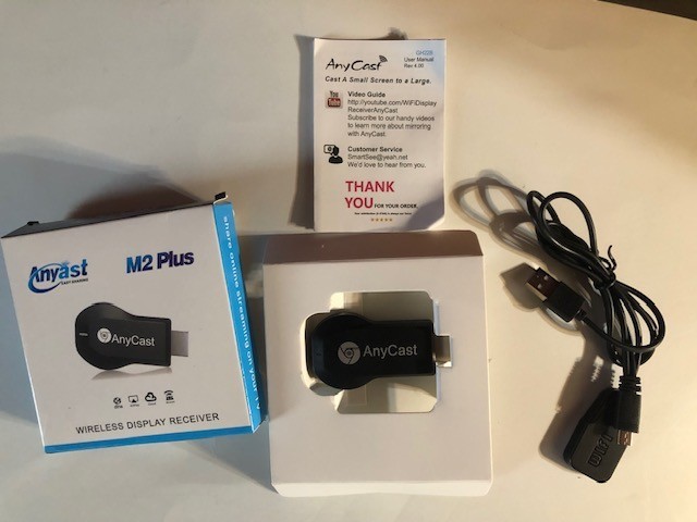 Anycast Wireless HD Display Adapter Receiver 1080P Screen Mirroring