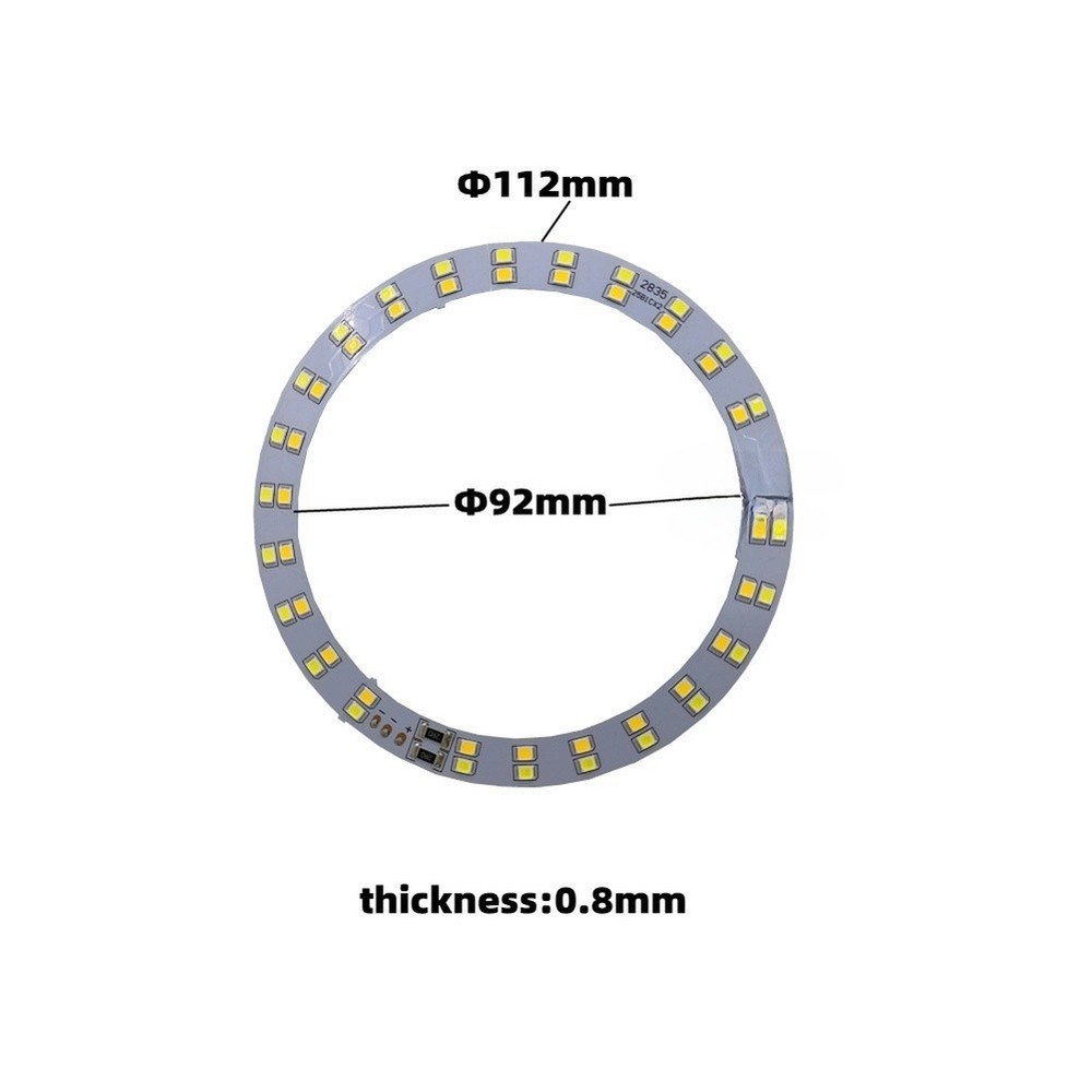 Compact LED Ring Light 11 2x9 2cm for Selfie Video and Makeup Application