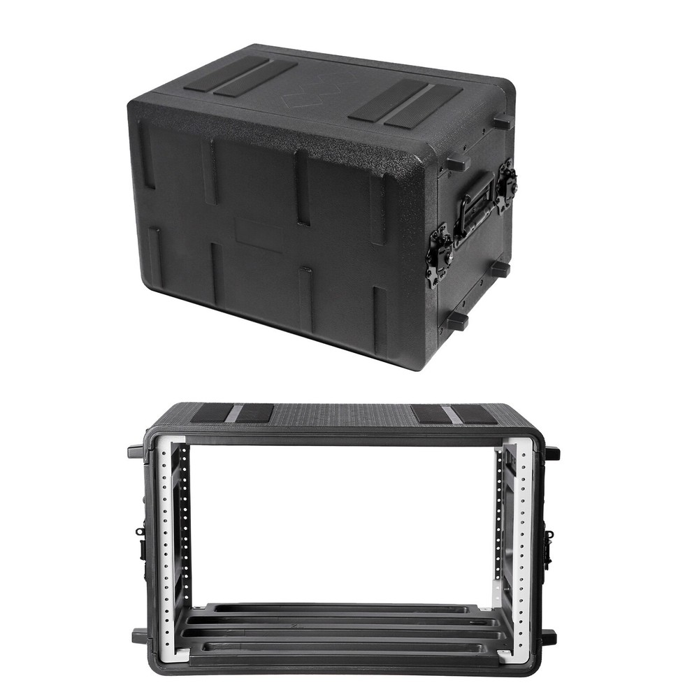 6U Rack Case, Space 10.2"Deep Rackmount Flight CasesMicrophone Carrying Case