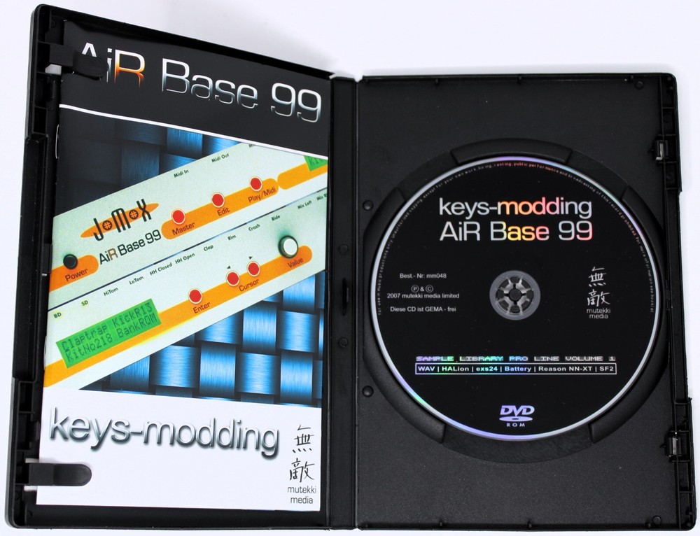 Mutekki Media Air Base 99 Sample/Sound Library/Sampling CD