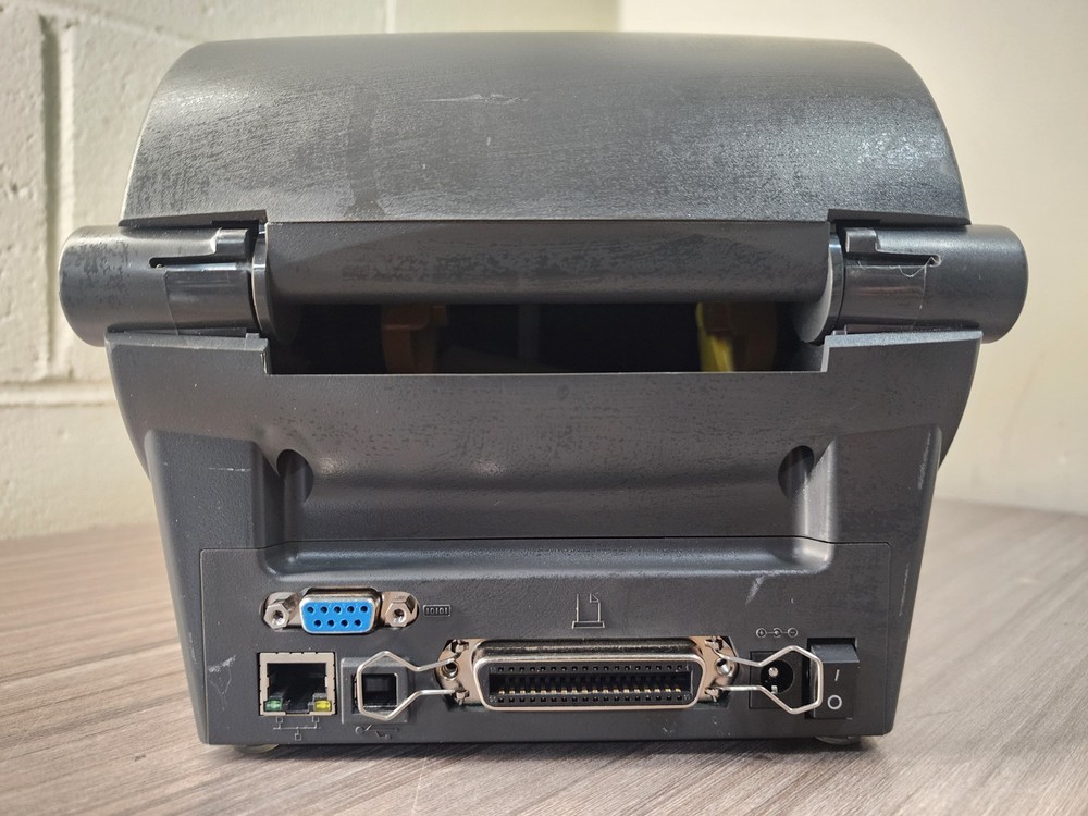 Zebra ZD500 Thermal Transfer Barcode Label Printer LCD USB LAN BT No Adapter