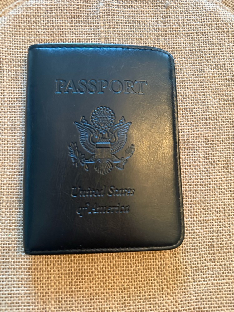 Passport Wallet Black
