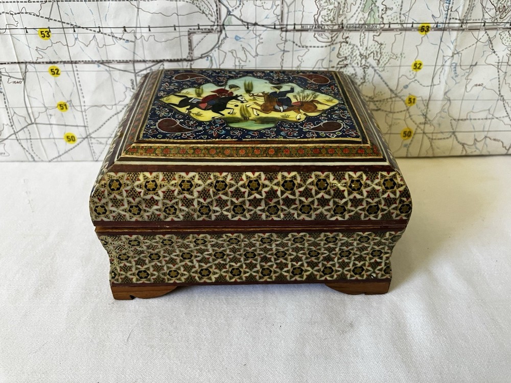 Khatam Box Persian Micro Mosaic