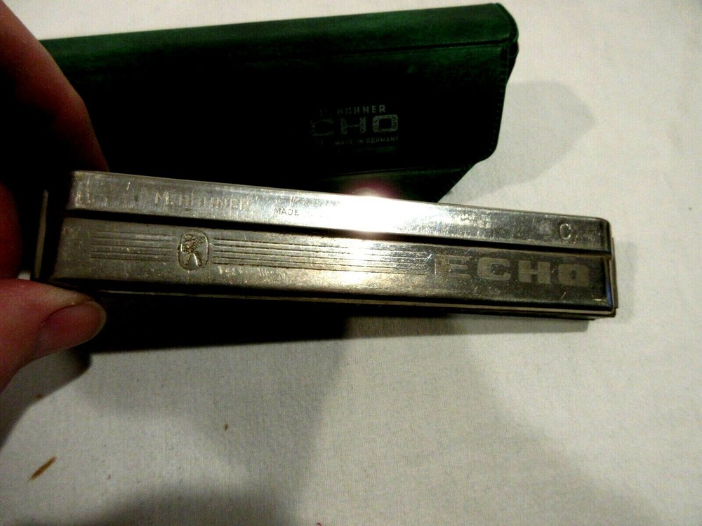 Hohner Echo Harmonica 2509-C w/Original Case