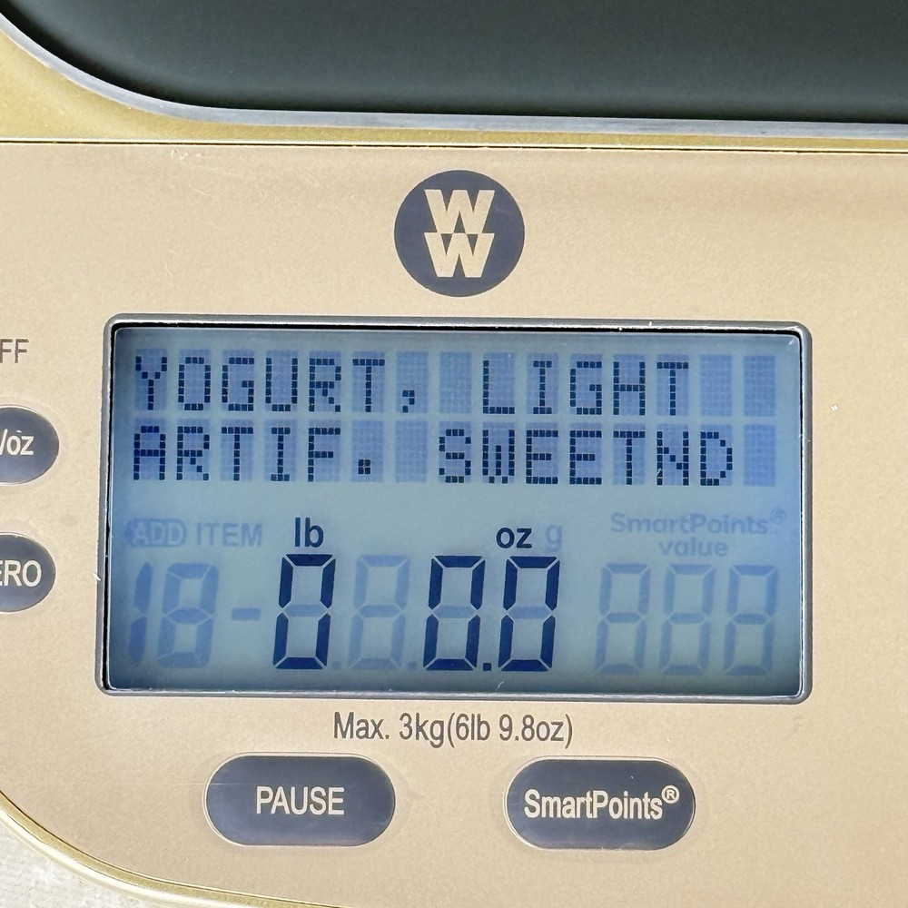 Weight Watchers SmartPoints Digital Food Scale - Tested, Works