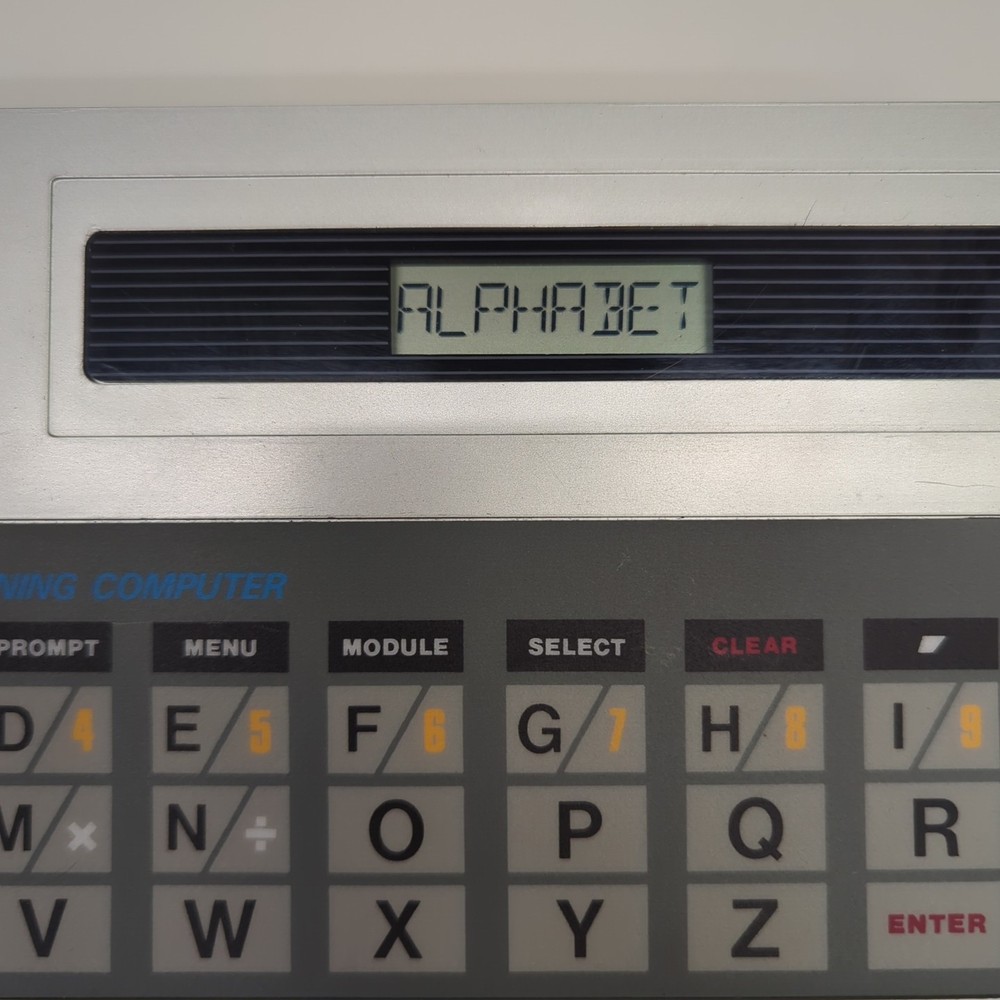 Vintage Sears Talkatron Learning Computer Talking Math Spelling Tiger 1985