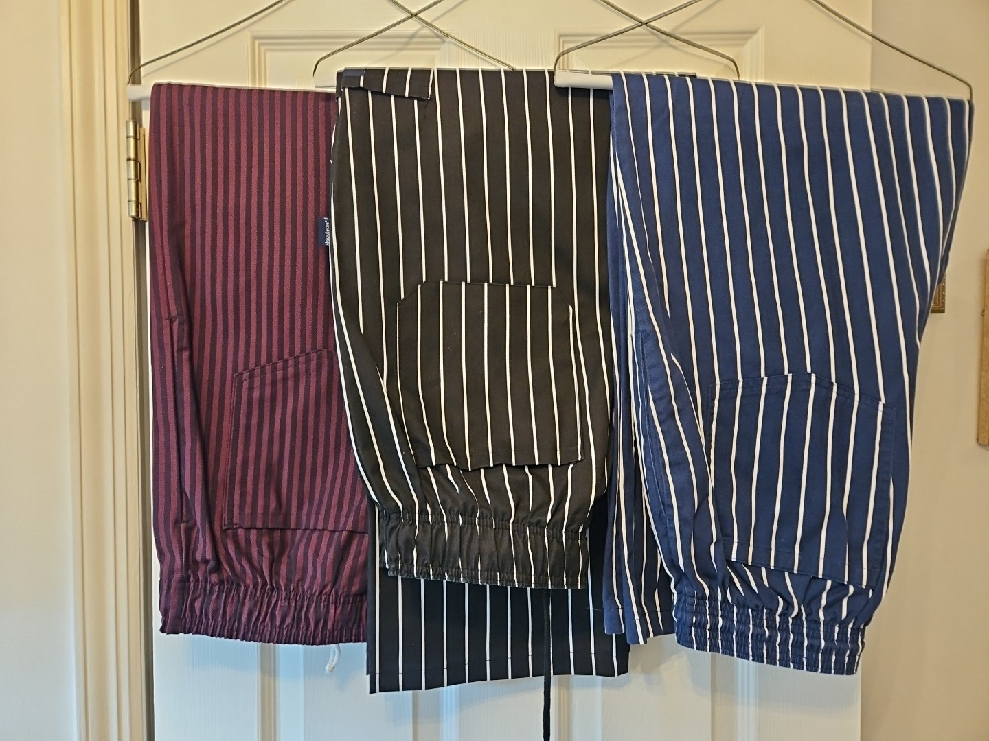3 Pair  L Chef Pants. Chefwear, Uncommon Threads, Absolute Chef Great Condition