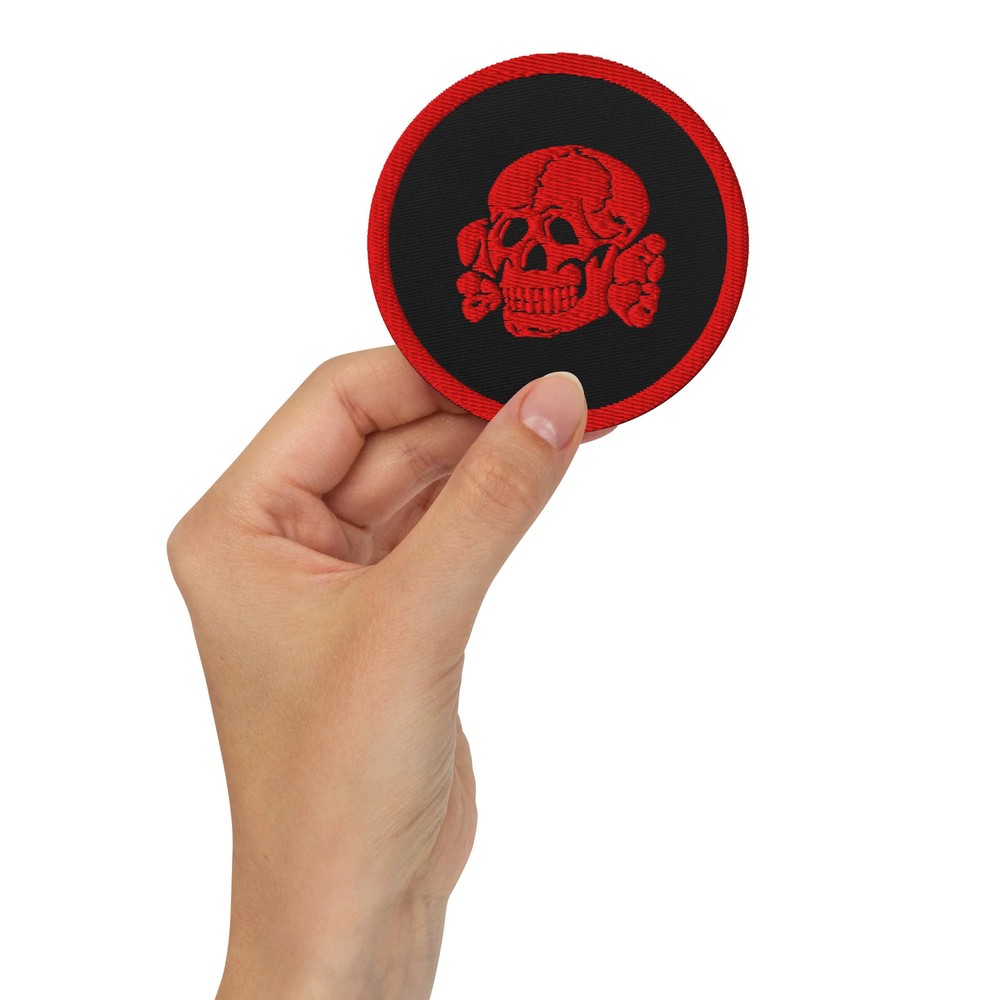 Crossbones Embroidered patches