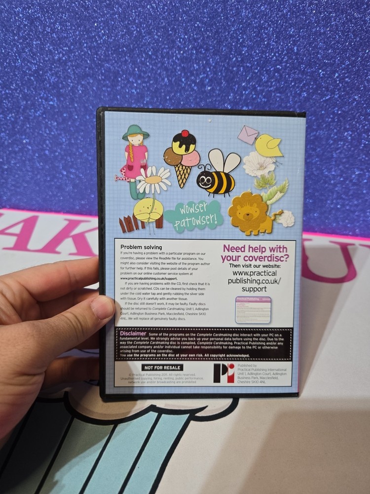 Complete Cardmaking Card CD 4 Digi Kits PC CD-ROM