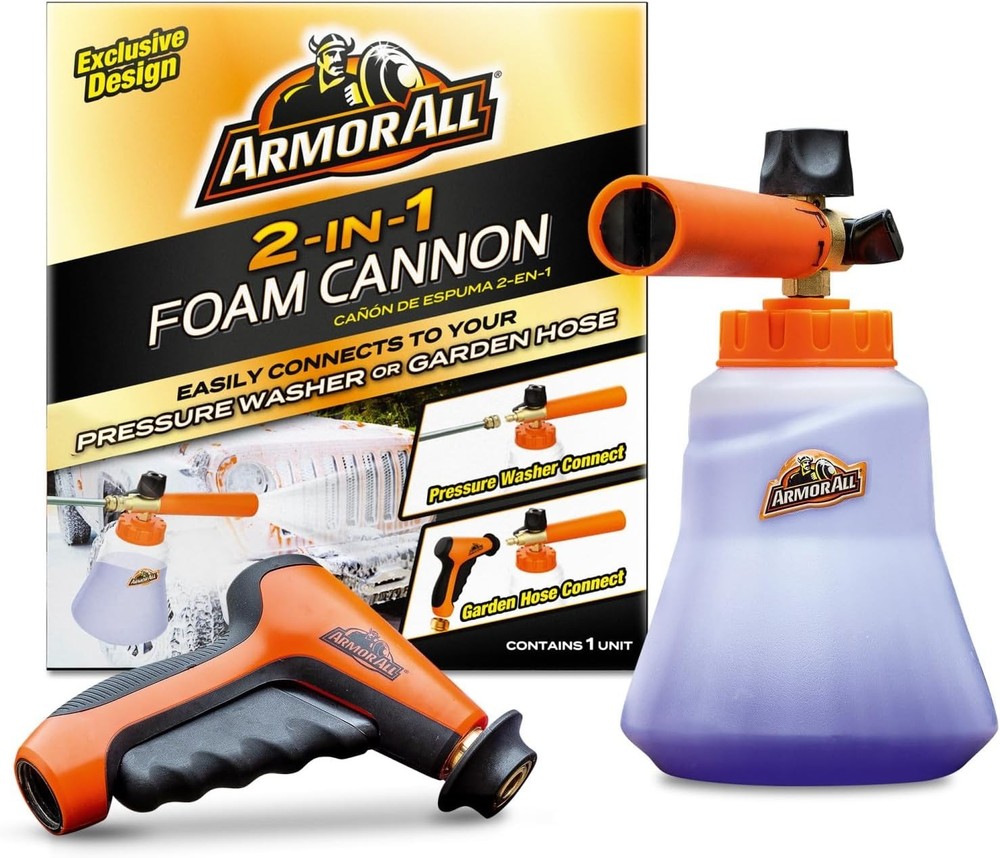 Ergonomic Foam Cannon Cleaning Kit