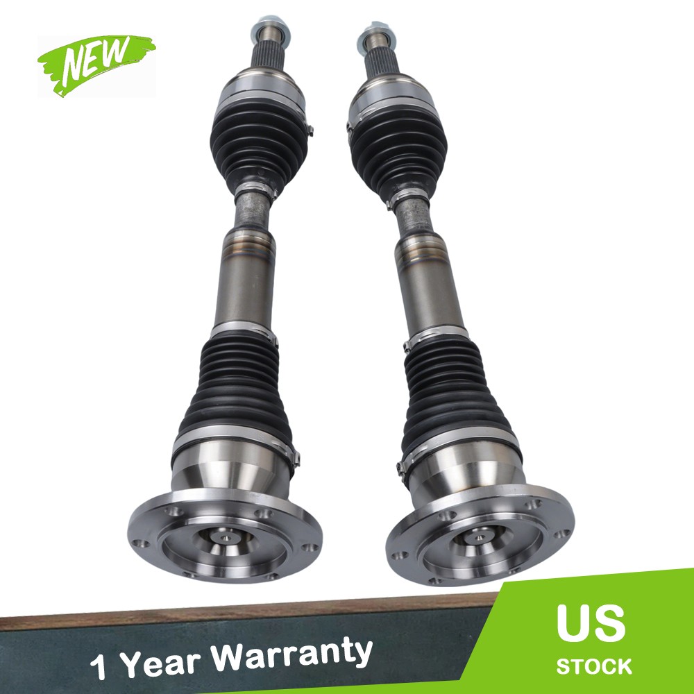 2× Extended Travel CV Axle Assembly Front For Chevy Silverado 1500 GMC Cadillac