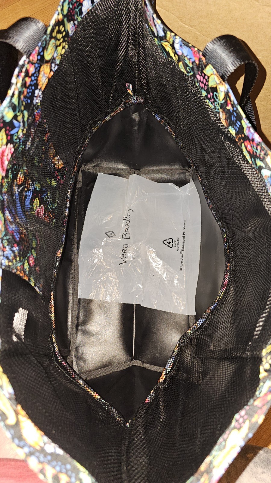 Vera Bradley Disney Classics On The Green Drawstring Family Tote NWT