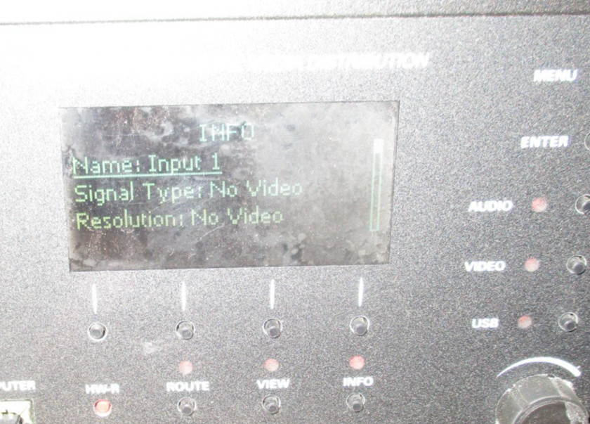 CRESTRON DM-MD8X8 DIGITAL MEDIA MATRIX SWITCHER