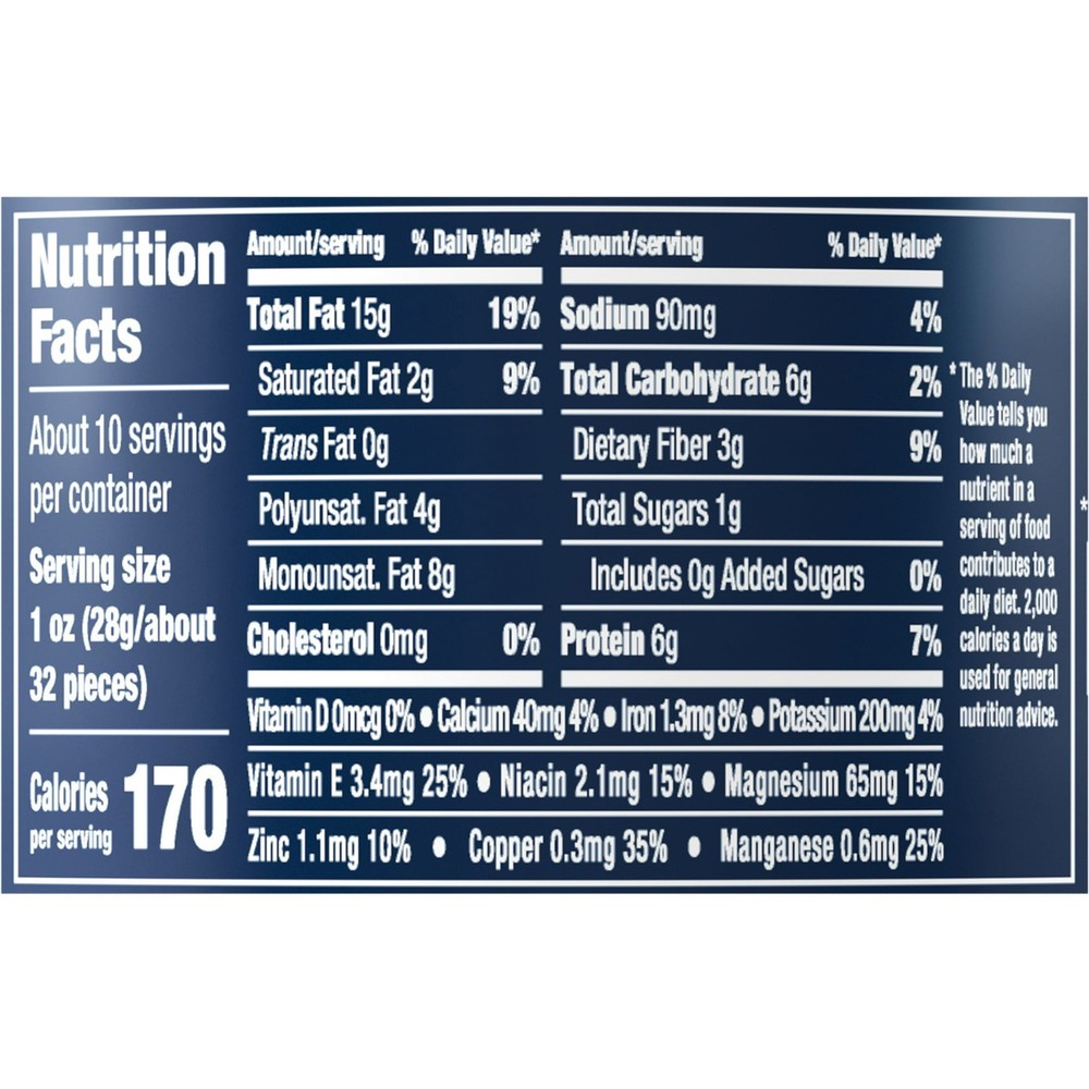 PLANTERS Salted Mixed Nuts, Party Snacks, Plant-Based Protein 10.3oz (2 Pack)