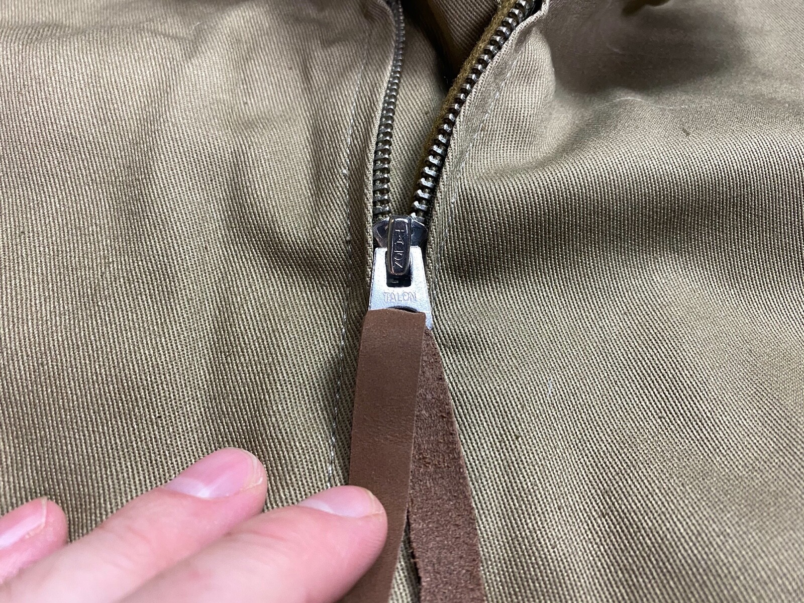 WWII US ARMY INFANTRY AIRBORNE TANKER 1ST PATTERN TANKER JACKET-XLARGE