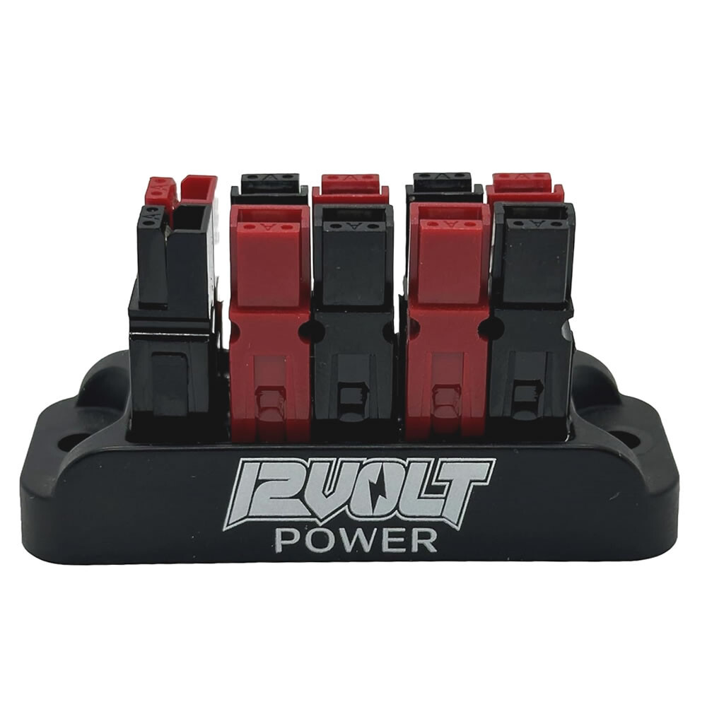 12 Volt Power PD5-PLUS 5 Position Powerpole Distribution Block for DC Power