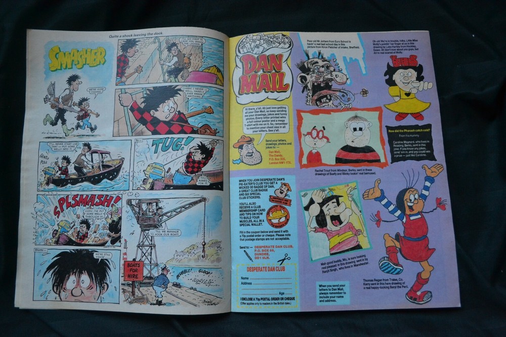 DANDY Comic 05/11/94 Issue #2793 November 5th 1994 Dan Eats Hottest Curry