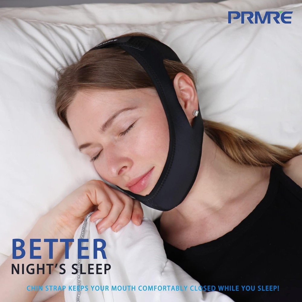 Double Adjustable Chin Strap for CPAPUsers,Breathable and Comfortable Chin Strap