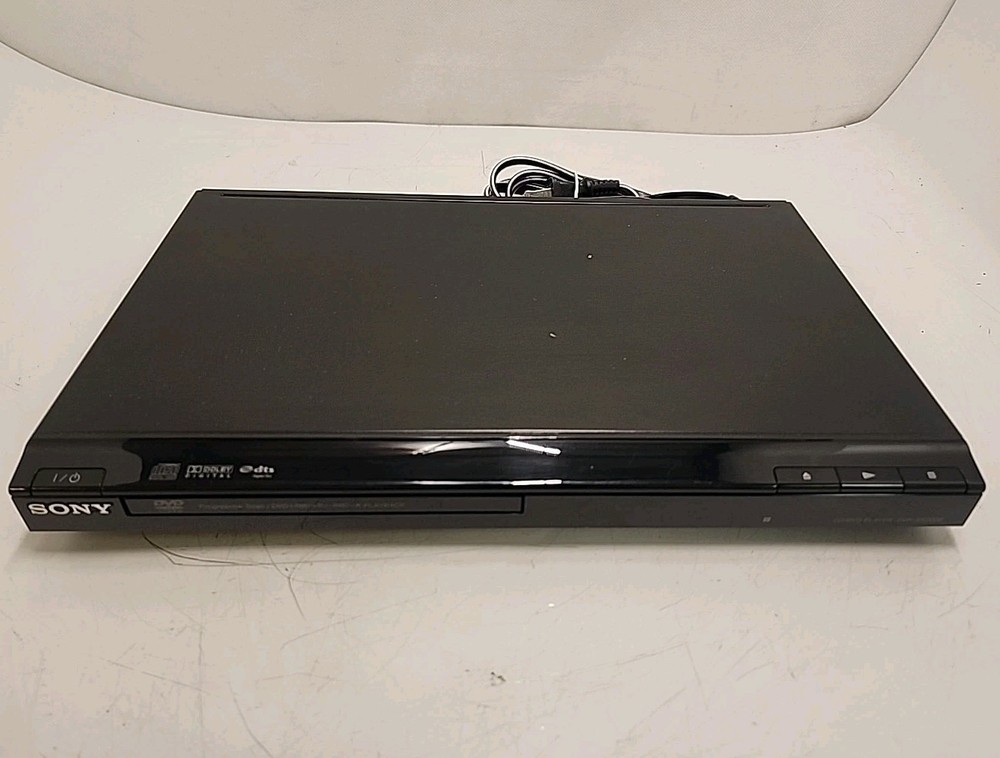 Sony DVP-SR200P Progressive Scan DVD Player, Cd Player - Black, Compact, Tested
