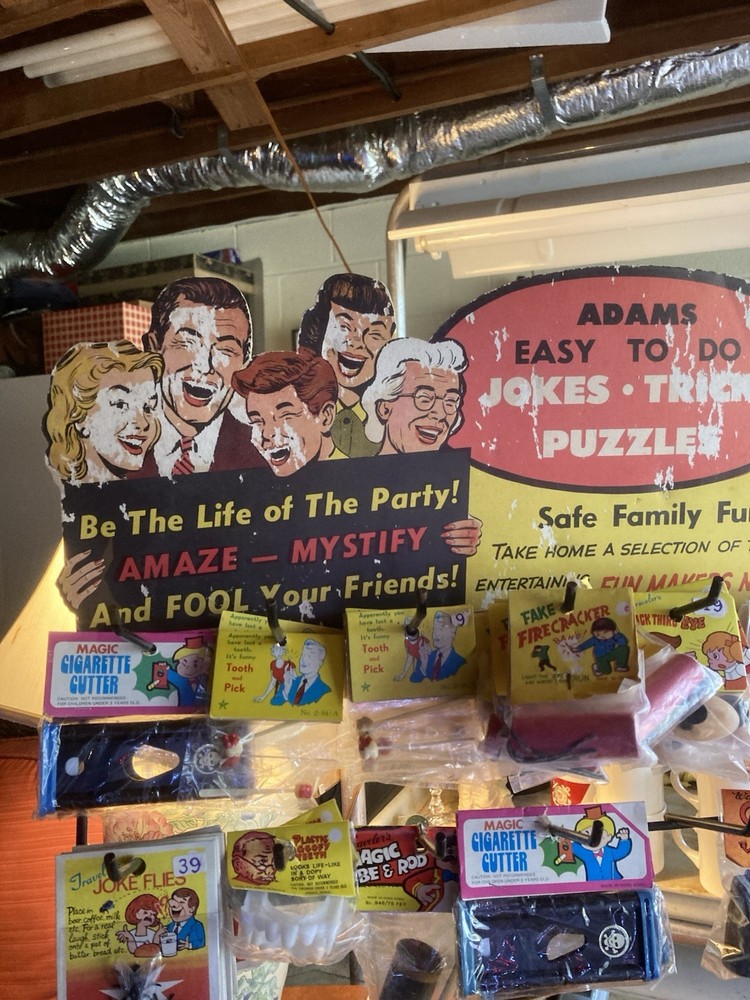 Vintage magic tricks puzzles games