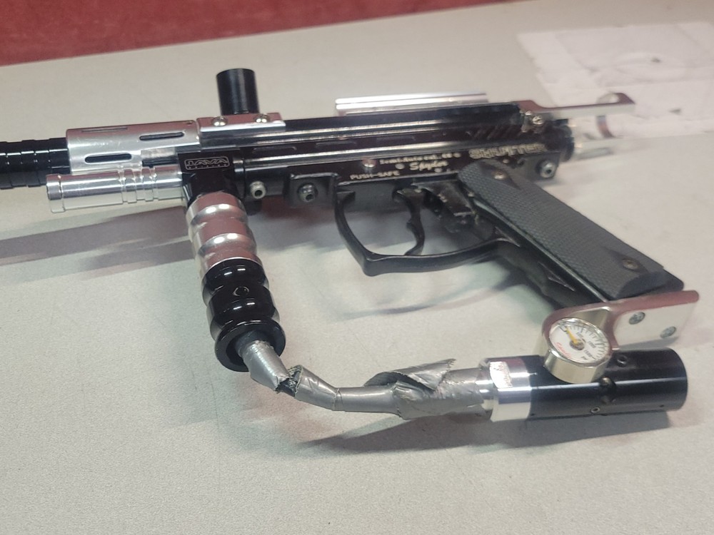Spyder Paintball Gun Java Edition Semi-Auto .68 Cal Shutter