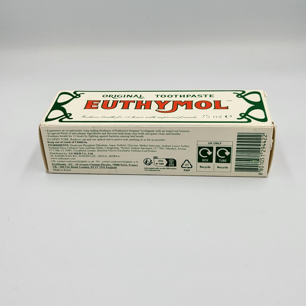 EUTHYMOL Original Toothpaste 75 ml