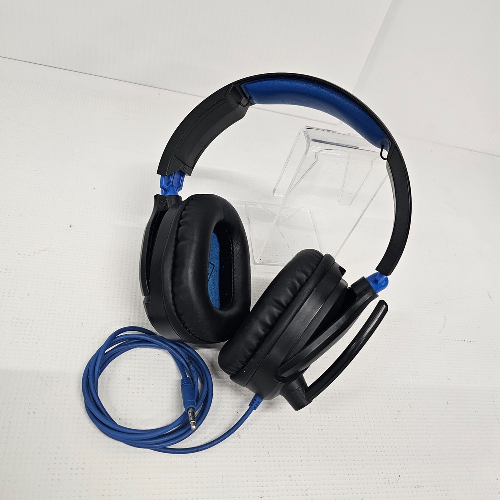 Turtle Beach Ear Force Recon 70p Wired Gaming Headset Blue Blk (tested working)